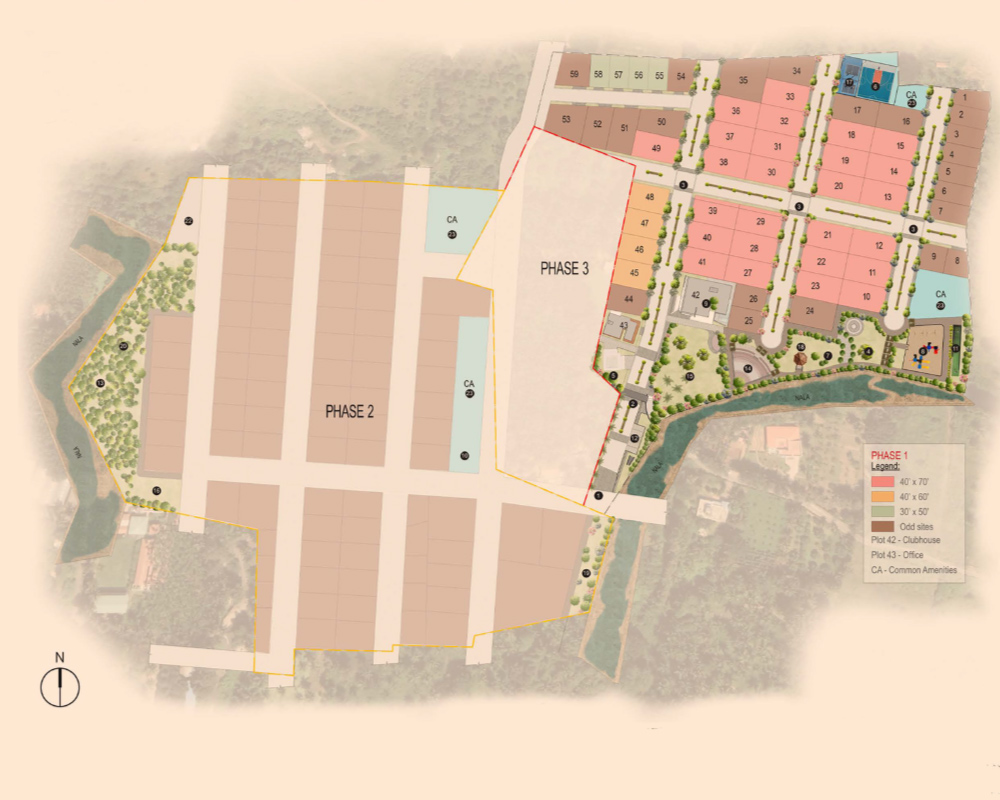3 BHK Unit Plan of 24K Manor